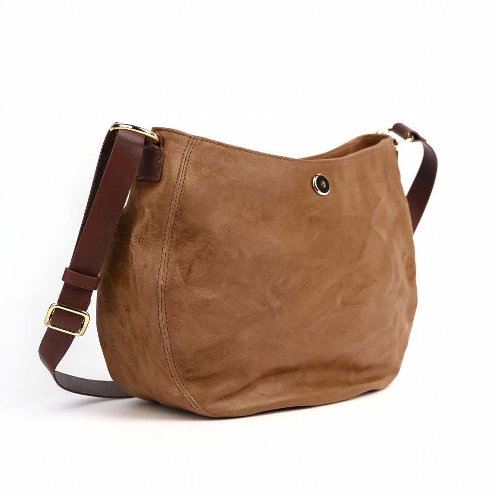 MOSCHETTONE TONDA - COGNAC - 3_4