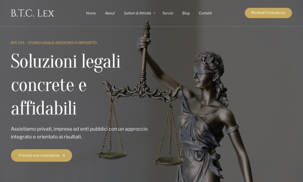 Sito Web Donati Films - BTC Lex Studio Legale Avvocato